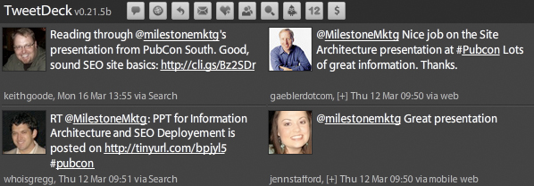 Follow Milestone Internet Marketing on Twitter
